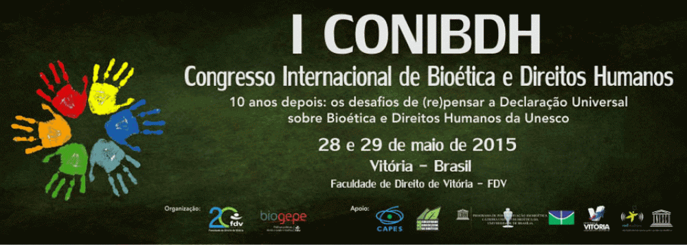 Congresso Internacional de Bioética e Direitos Humanos – CONIBDH